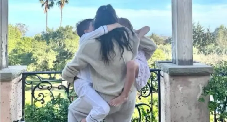 Meghan Markle com os filhos