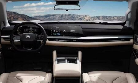 Painel da chinesa Changan Hunter
