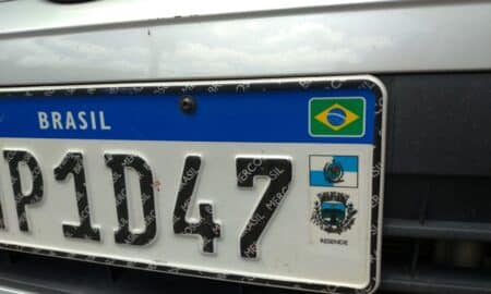 Placa Mercosul