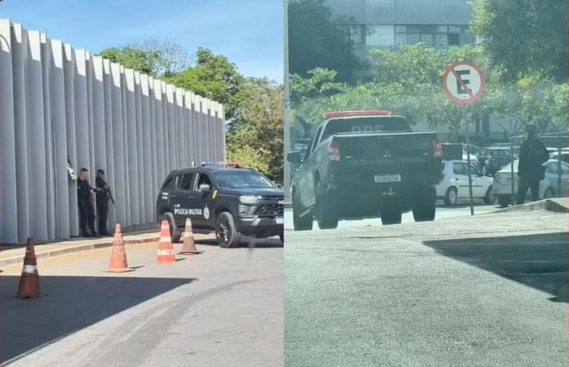 Polícia Penal Federal fez operação para levar Marcola ao Hospital de Base.
