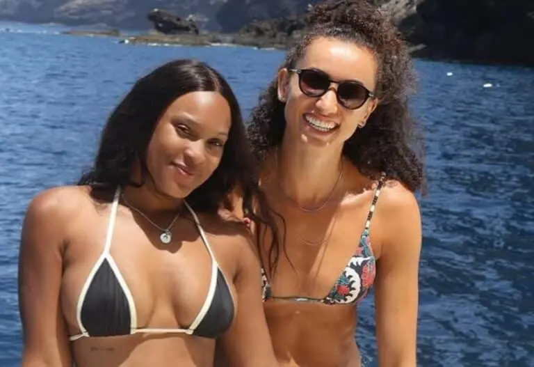 Rebeca Andrade e Gabi Guimarães