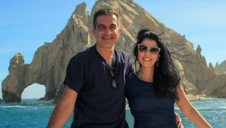 Renato e esposa brasileira Michelle