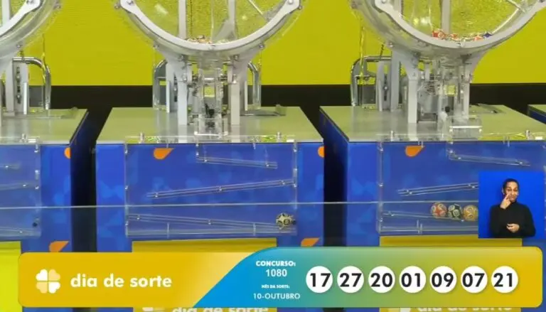 Resultado Dia de Sorte 1080
