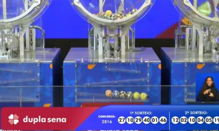 Resultado Dupla Sena 2816: sorteio de R$ 5 milhões movimenta a Caixa: Primeiro Sorteio: 27 - 10 - 29 - 40 - 01 - 46 - Segundo Sorteio: 12 - 02 - 10 - 04 - 05 - 19