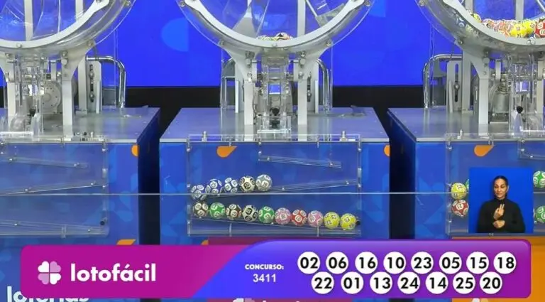 Resultado Lotofácil 3411