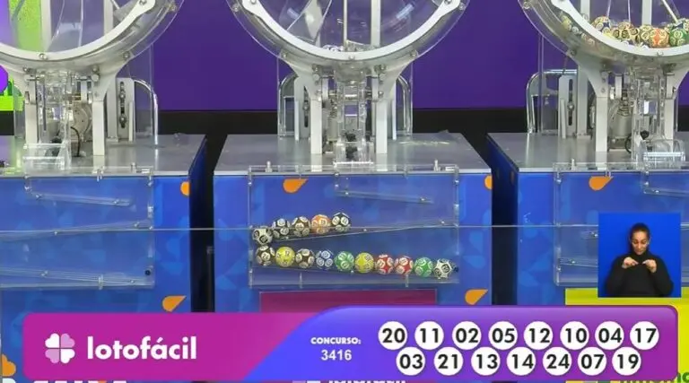 Resultado Lotofácil 3416