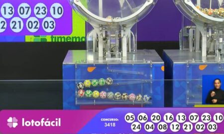 Resultado Lotofácil 3418