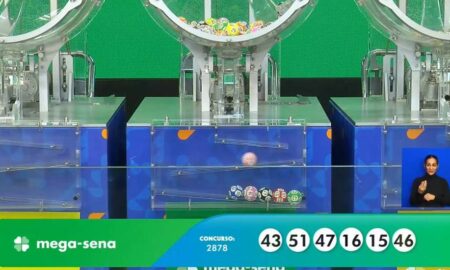 Resultado Mega-Sena 2878 com prêmio de R$ 127 milhões; vejas as dezenas na Loterias Caixa: 43 - 51 - 57 - 16 - 15 - 46