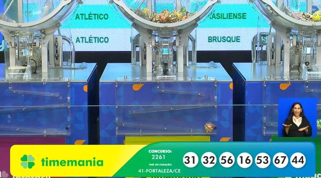 Resultado Timemania 2261