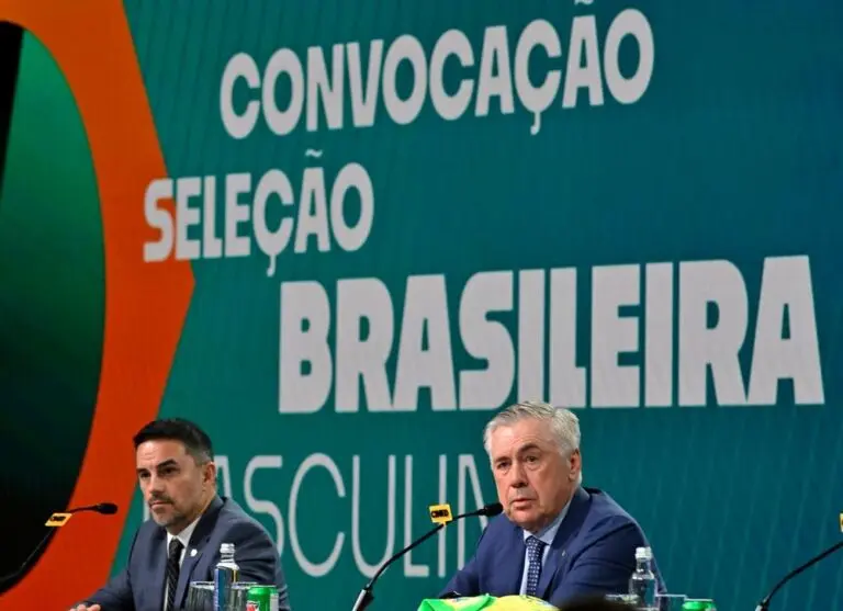 Rodrigo Caetano e Carlo Ancelotti