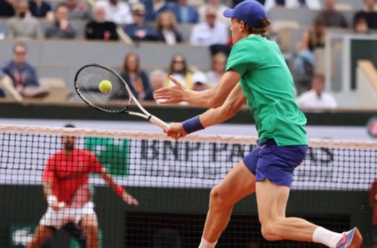 Sinner Roland Garros Segundo set - Foto: x.com/rolandgarros