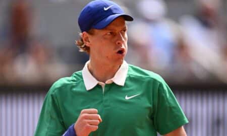 Sinner segundo set roland garros