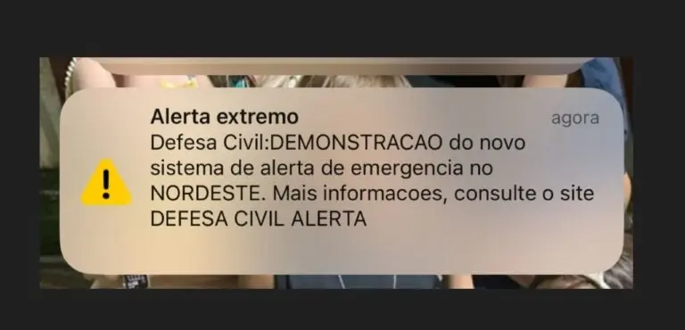 Sistema de alerta defesa civil