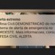 Sistema de alerta defesa civil