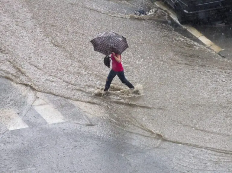Temporal alagamento