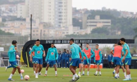 Treino da Seleção