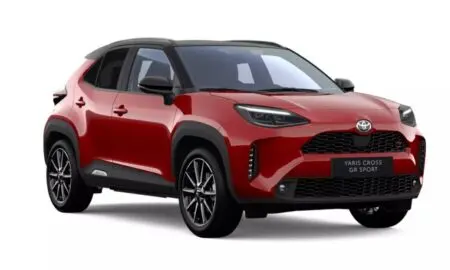 Yaris Cross vermelho