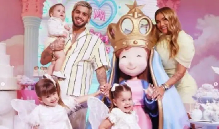 Zé Felipe, Maria Alice, José, Maria Flor e Virginia