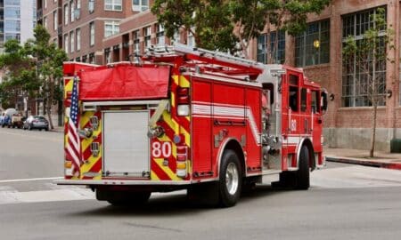 caminhão dos bombeiros