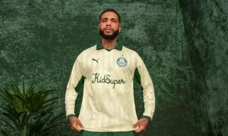 camisa dourada Palmeiras