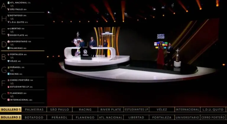 confrontos libertadores