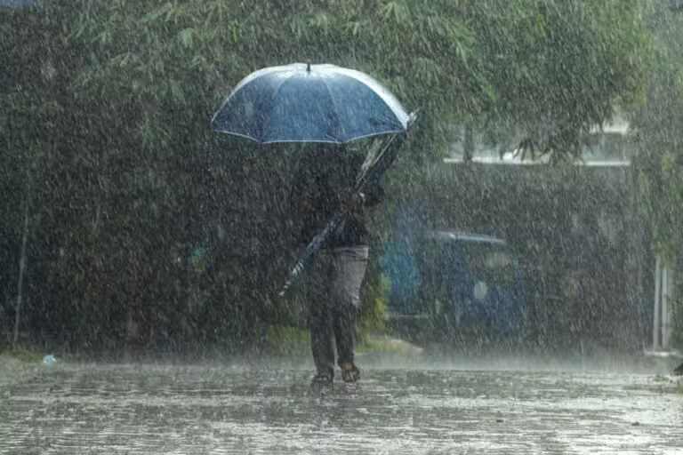 heavy rain
