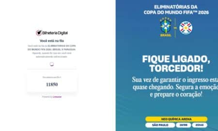 Ingressos para Brasil x Paraguai nas Eliminatórias já estão disponíveis na CBF