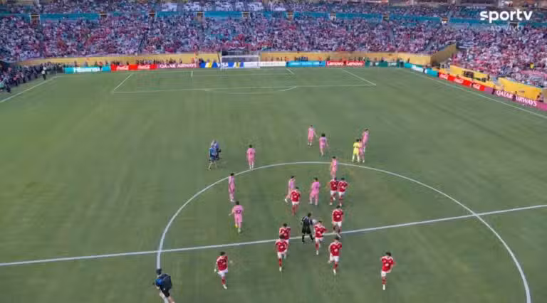 messi atraso no jogo
