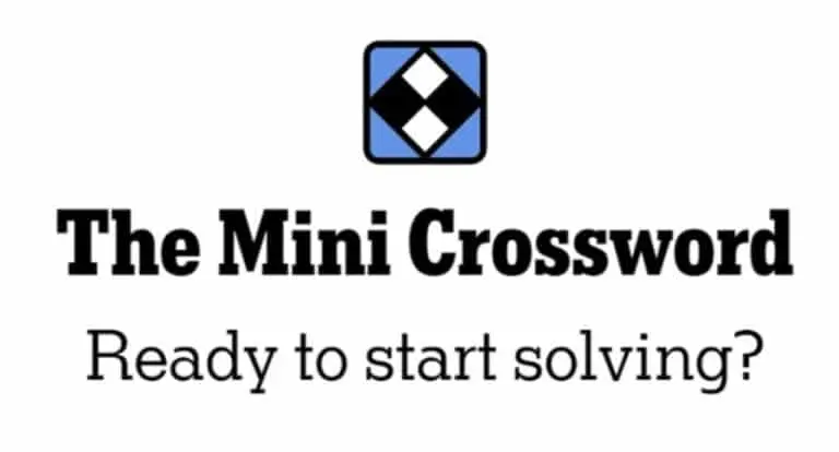 mini crossword NYT