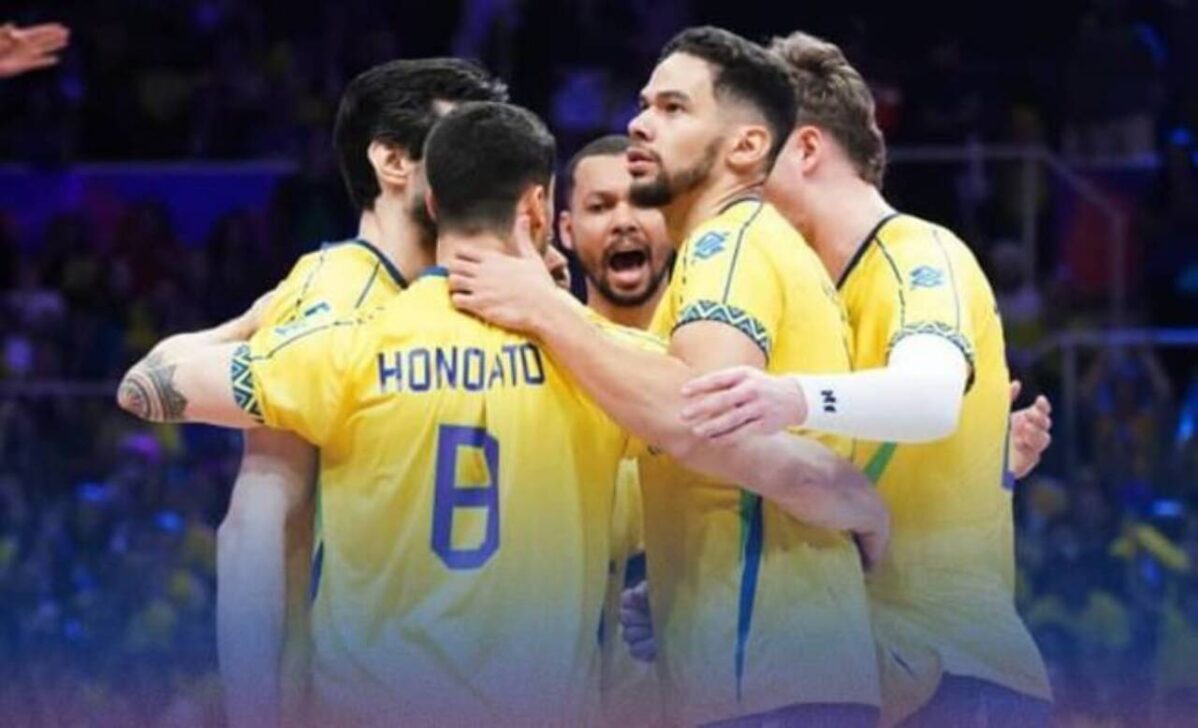 equipe masculina de vôlei