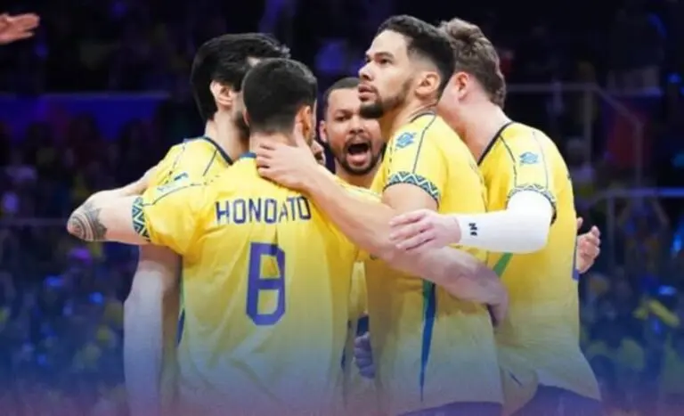 equipe masculina de vôlei