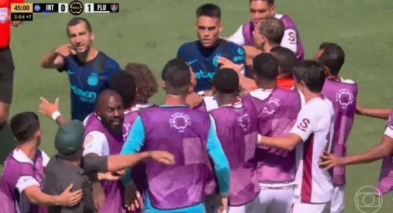 treta no jogo