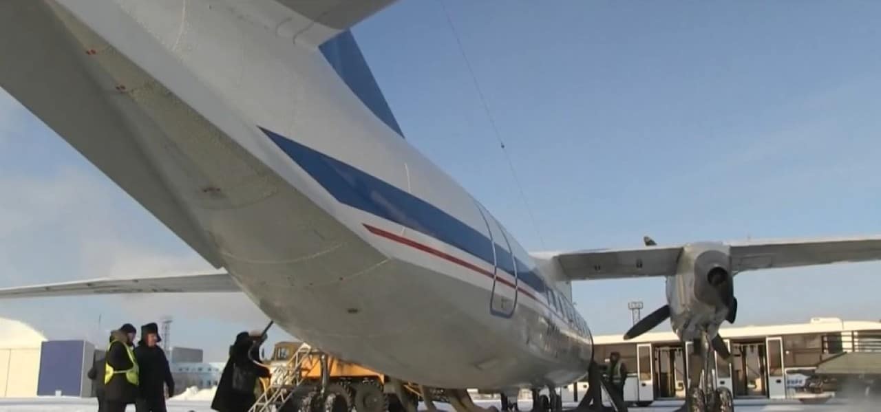 Aeronave similar ao que caiu na Rússia