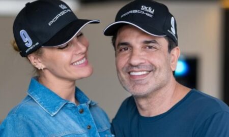 Ana Hickmann e Edu Guedes