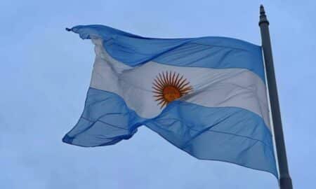 Bandeira Mastro argentina
