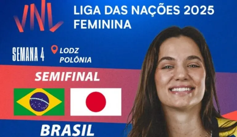 Brasil x Japão Volei