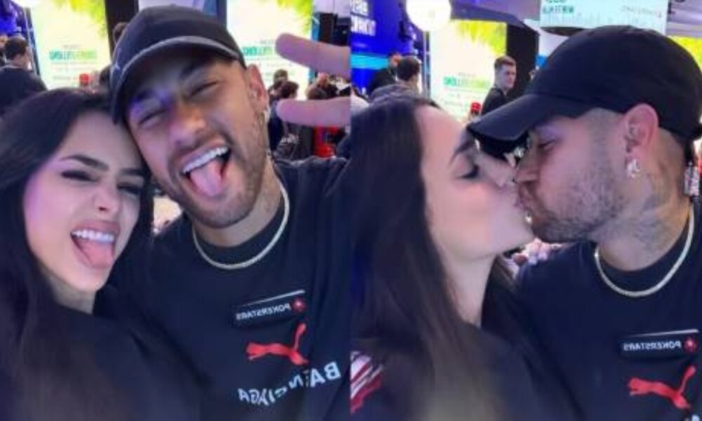 Neymar e Bruna Biancardi curtem noite romântica sem filhas em jogo de pôquer