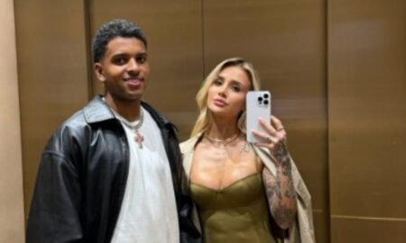 Bruna Rotta e Rodrygo