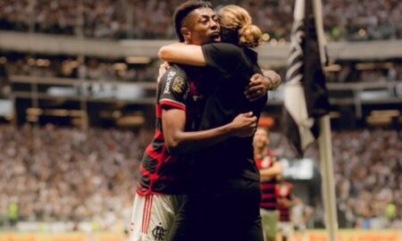 Bruno Henrique e Filipe Luís