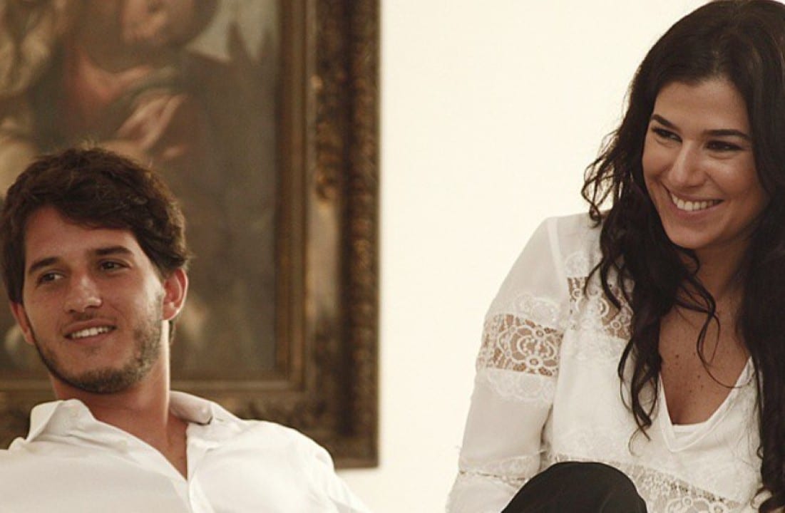 Caio Curado e Renata Abravanel