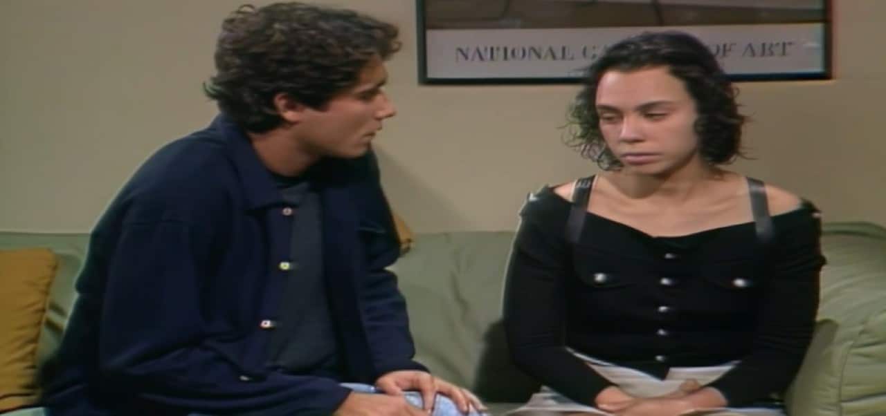 Caio e Joyce em Historia de Amor