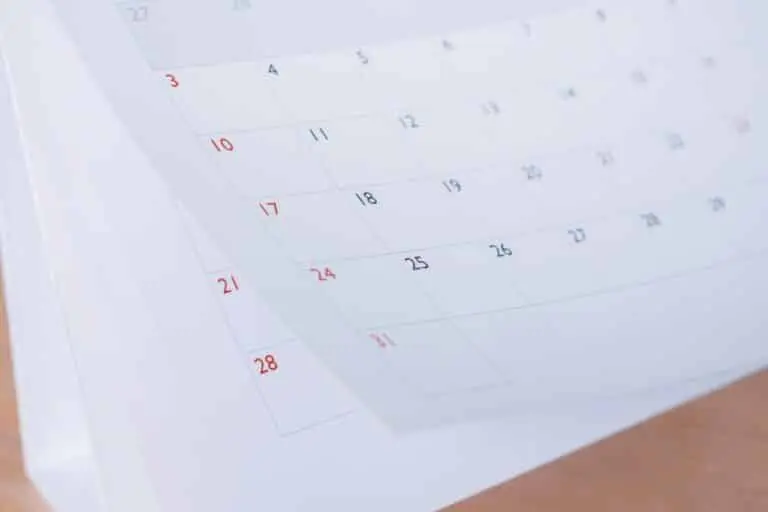 Calendário