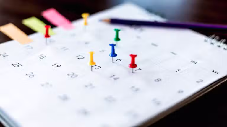 Calendário, feriados