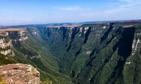 Cânion Fortaleza, em Cambará do Sul