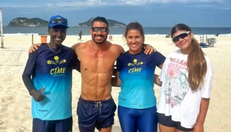 Cauã com filha Sofia