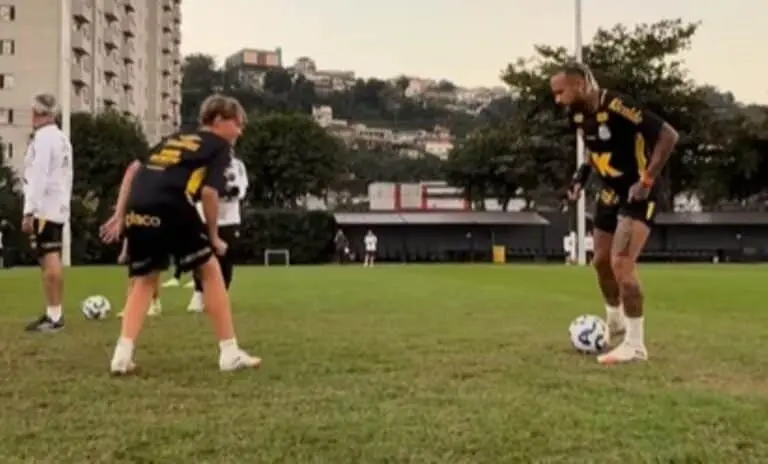 Davi Lucca e Neymar