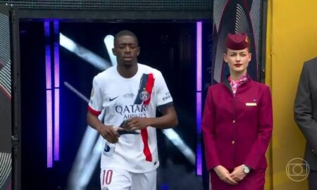 Dembele psg melhor do mundo