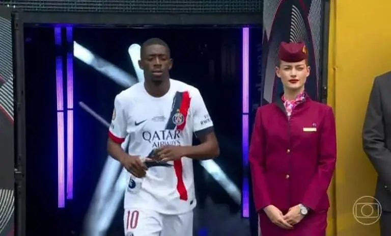 Dembele psg melhor do mundo