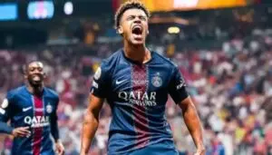 Paris Saint-Germain ja Arsenal kilpailevat Mestarien liigan mestaruudesta Désiré Douén kanssa