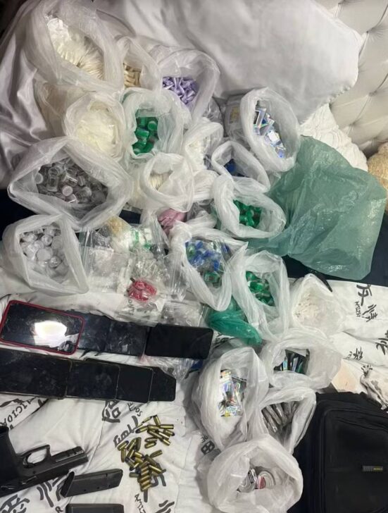 Drogas e manifestação
